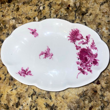 Vintage Hotel Ritz Paris Haviland Limoges Porcelain Soap Dish Trinket Tray 🇫🇷 picture