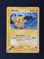 Pokemon TCG Pikachu Skyridge 84/144 COMMON English NM Vintage Yuka Morii picture