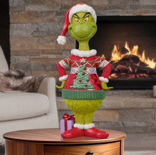 Jim Shore Dr Seuss Grinch Ugly Christmas Sweater 20.2