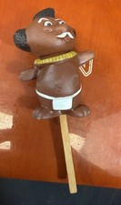 Vintage Trader Vic's Menehune Swizzle Stick Top Male Figure Tiki Cocktail Japan picture