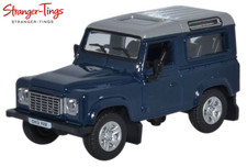 Oxford Diecast Land Rover Defender 2013 Tamar Blue 1/76 Scale picture