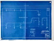 1918 Union Pacific/Utah Railroad Blueprint- ‘Hand Rail Arrangement’ 20''x15'' picture