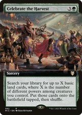 Celebrate the Harvest (Extended) [Innistrad: Midnight Hunt Commander] Magic MTG picture