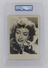 Joan Crawford 1947 Signed Photo PSA Glamorous Young Portrait, Actress Autograph picture
