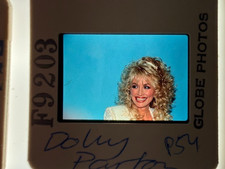 DOLLY PARTON - Rare Original Press Photo Transparency picture