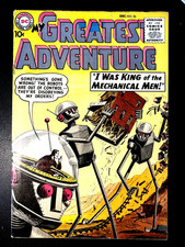 MY GREATEST ADVENTURE #26 (12/58 6.0) 10c SILVER-AGE 1950s DC ROBOTS/DINOSAURS picture