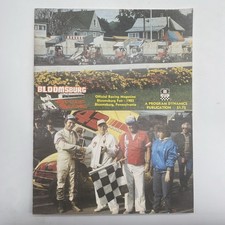 Bloomsburg Speed Scene Racing Magazine Bloomsburg Fair 1985 picture