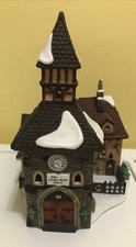 Dept 56 Dickens Village The Olde Camden Town Church #58346 No Light picture