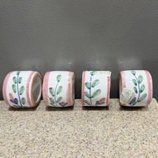 4 Vtg Caleca “Pink Garland