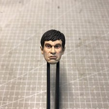 Custom Painted 1/18 1/12 1/10 Gangster Angelo Head Sculpt fit 3.75