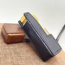 Genuine Leather Lighter Case Cover Holder Sleeve Pouches for Dunhill Rollagas picture