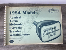 Wallaces Telaides 1954 MODELS Television Schematic Diagrams TV Repair No. 3 picture