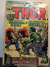 Journey Into Mystery #112 ~FR 1.0 Thor vs Hulk Origin Loki 1st Laufey Kirby 1965 picture