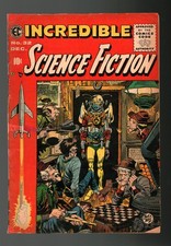Incredible Science Fiction #32 Amature Restoration Colortouch Spine Split Taped picture