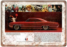 1965 Buick Vintage Auto Ad Retro Look Reproduction Metal Sign AM6539 picture