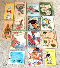 Vintage 1940-1957 Assorted Cards 49 in All Used/Written In picture