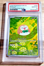 2026 Pokemon Perfect Order ROWLET #090 Illustration Rare PSA 10 Gem Mint picture