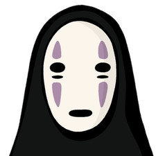 No Face Spirited Away Cool Weatherproof Anime Sticker 6