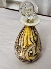 Gozo Maltese Art Glass Bottle Perfume With Stopper New Swirl Design 4