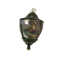 Thomas Kinkade Bradford Editions Heirloom Ornament Lite Cover Lamplight Bridge picture