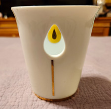 Vtg Bernardaud Limoges Holiday 2004 Limited Edition Porcelain Tealight Holder picture