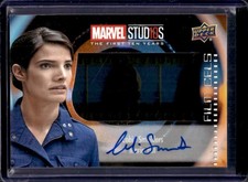 Cobie Smulders 2019 Upper Deck Marvel The First Ten Years #FCA-CS Film Cell Auto picture