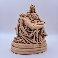 VTG Pieta Marwal Industries Statue Sculpture Mary Jesus Polyresin 9x7 Religious picture