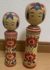 Kokeshi Pair Figurines Crafts picture