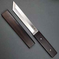Masterfully Crafted Full Tang Japanese Tanto Dagger - Wavy Hamon Overall 10.75