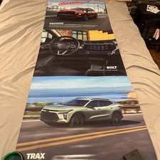 Chevrolet Banner Showroom Dealership 24 in by 68 Huge Vinyl Trax Bolt Equinox picture