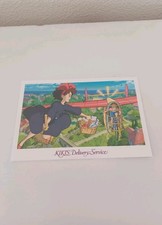 Official Studio Ghibli Kiki's Delivery Service postcard Kiki & Tombo picture