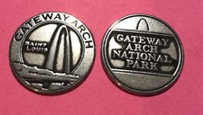 Gateway Arch National Park Saint Louis Collectible Token picture