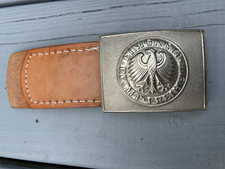 Early Bundeswehr Einigkeit Recht Freiheit Military Buckle picture