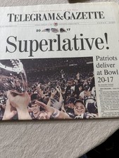 Boston Sports Historic Patriots and Red Sox Newspapers  picture
