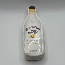 Malibu Rum Tropical Banana Rum T Shirt Compressed Bottle Shape New  2008 Size XL picture