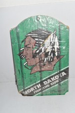 North Dakota Fighting Sioux Wood Sign (FTW48) picture