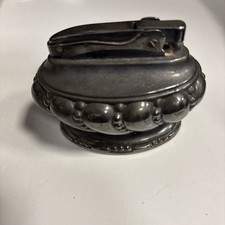 1950s Vintage Ronson CROWN Silver-Plated Table Lighter Vintage picture