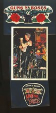 RARE Early '90s Guns n Roses Stickers (All Peeled/Missing Backs) (See Pix) picture