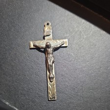 Vintage Crucifix Sterling Silver picture
