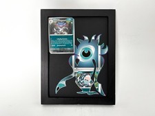 Malamar Pokemon Card Frame - Malamar Card -Malamar Silhouette Art - Pokemon Gift picture