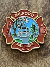 E58 Milford Fire Department New Hampshire State Challenge Coin picture