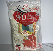 24 Stand Up Valentine Cards Sealed Bag NOS American Greetings Vintage picture
