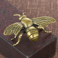 1 Pc Brass Bee Statue Animal Statue Toys Home Office Table Decoration Ornament picture