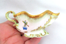 RARE Herend Hungary Queen Victoria VBO Salt Cellar Bowl / Jam Dish  # 7773 picture
