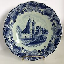 Vintage Maastricht Helpoort Delft Blue Collector Plate 1959 Norelco Holland EUC picture