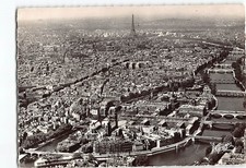 Postcard Vue aérienne Paris France picture