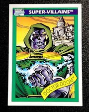 Marvel Universe Series 1 1990 Doctor Doom Rookie Card #60 RC high grade dead on picture