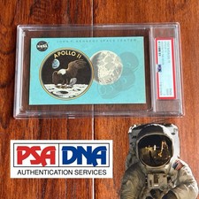 APOLLO 11 * PSA * NASA Blue VIP LAUNCH PASS 1969 Moon Landing Ticket Kennedy KSC picture
