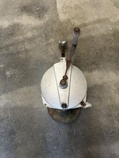 Vintage Hand Crank Bench Grinder picture
