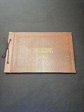 Rare 1930’s-‘40’s MANTUA Ohio Railroad/trains Photo Album-59 Photos  picture